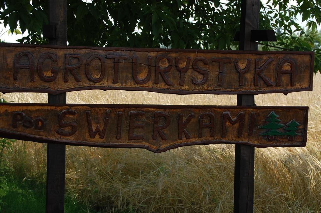 Agroturystyka Pod Swierkami Nadrybie Exterior foto
